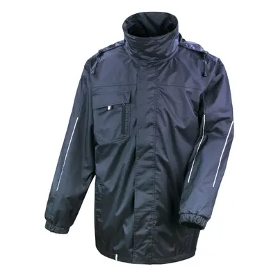 (M, Navy) Result Core Unisex Adult Transit in Softshell Printable Jacket