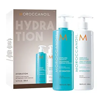 Moroccanoil Hydrating 500ml Shampoo and Conditioner Set