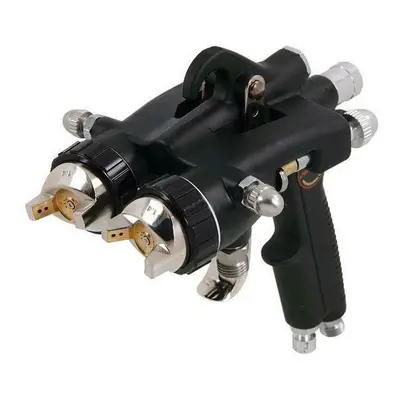 Double Head Spray Gun Air Paint Sprayer 40cm Pattern (Genuine Neilsen CT4245)