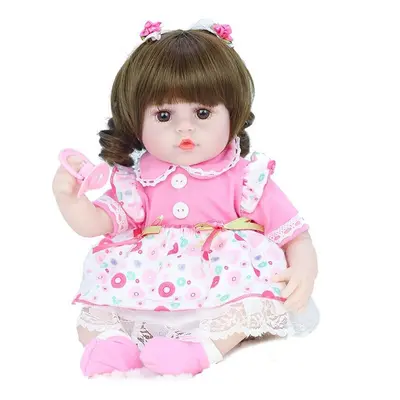 Newborn Doll Handmade Silicone Vinyl Reborn Newborn Dolls Toy Gift