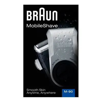 Braun Mobile Shaver with Precision Trimmer (M-90)