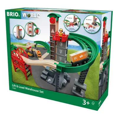 BRIO World - Lift & Load Warehouse Set