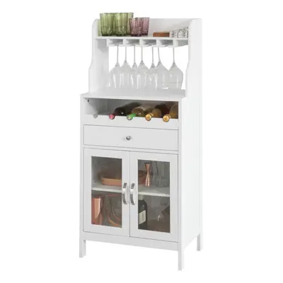 SoBuyÂ® FSB24-W, Kitchen Dining Room Storage Cabinet Sideboard Wine Cabinet