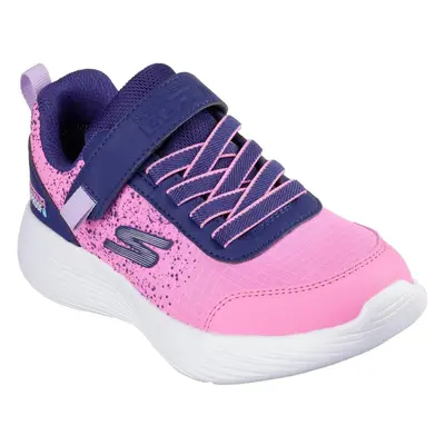 (10.5 UK Child, Navy/Hot Pink) Skechers Childrens/Kids Go Run V2 Trainers