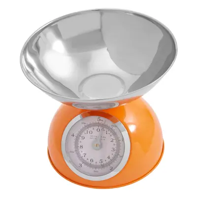 Premier Housewares Orange Half Circle Design Kitchen Scale - 5kg