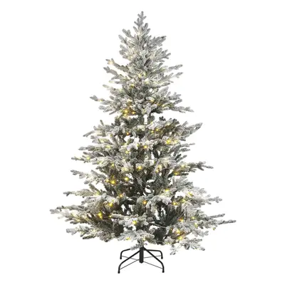 Snowy Christmas Tree Pre-Lit cm White BRISCO