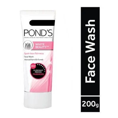 2 Pack Ponds Face Wash - Lightening, White Beauty, g