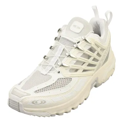 (9) Salomon Acs Pro Unisex Fashion Trainers in White Vanilla Ice