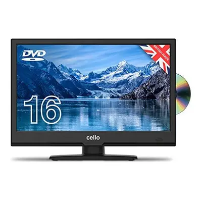 Cello ZSF0261 16" inch Full HD LED TV built in DVD Freeview HD Built in satellite receiver Made 