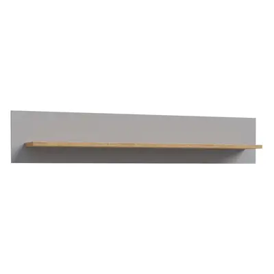 Bohol Wall Shelf in Riviera Oak/Grey Oak