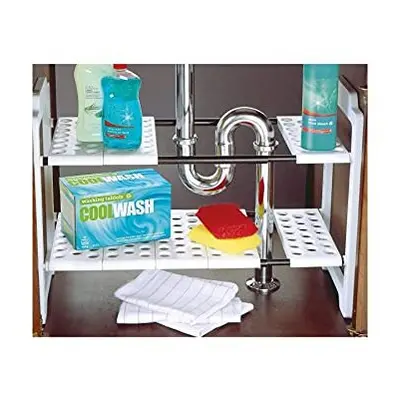 Under Sink Storage for Organisation, White