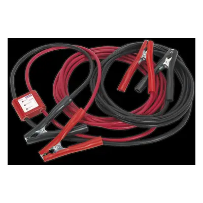 Booster Cables 7m 450A 25mm² with 12/24V Electronics Protection