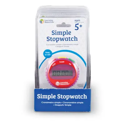 Learning Resources Simple Stopwatch (Set of 6)