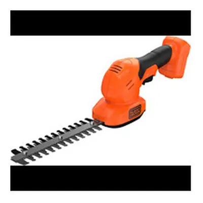 Black & Decker 18V Cordless Shear Shrubber Without Battery - Orange/Black