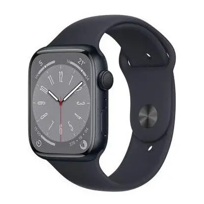 Apple Watch Serie8 45mm Midnight AC / Midnight SB EU MNP13CS / A