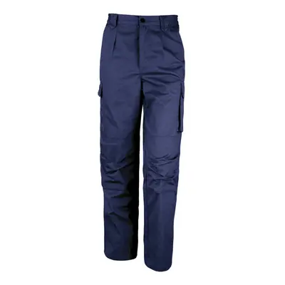 (4XLR, Navy) Result Unisex Work-Guard Windproof Action Trousers / Workwear