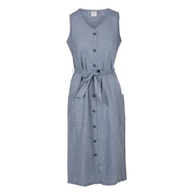 (XXS, Navy) Trespass Womens/Ladies Carol Chambray Dress