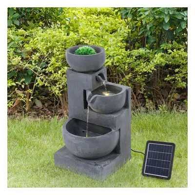 Outdoor Solar-Powered Water Fountain Decor