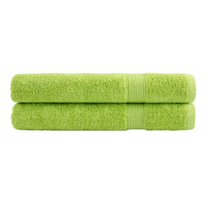 (apple green, x cm/ pcs) vidaXL Premium Sauna Towels Guest Bath Towel pcs Gold 600gsm 100% Cotto