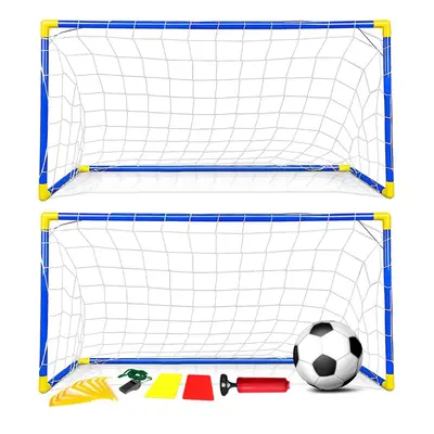 2Pc Perfect Kid Child Durable Post Football Sport Goal Sets