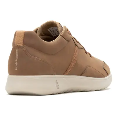 (Brown, (Adults')) Hush Puppies The Good Leather Men's Cognac Trainers