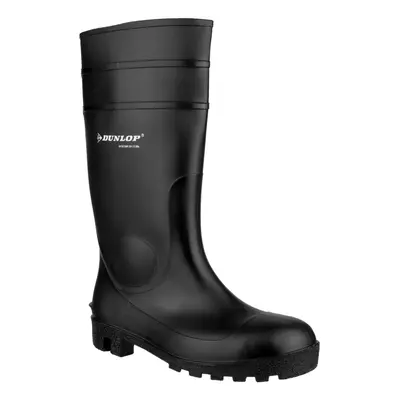 (UK Size 13, Black) Dunlop 142PP Unisex Safety Wellington Boots