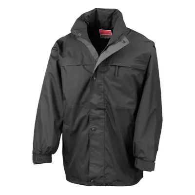 (XXL, Black/Grey) Result Mens Midweight Multi-Functional Jacket