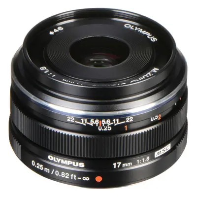 OLYMPUS 17MM F1.8 Black (White Box)