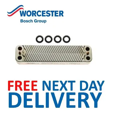 Worcester Bosch Greenstar DHW Heat Exchanger & O'Rings