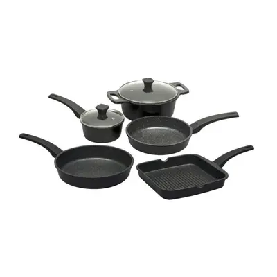 Prestige Pots & Pans Set Induction Hob Non Stick Kitchen Cookware - Pack of