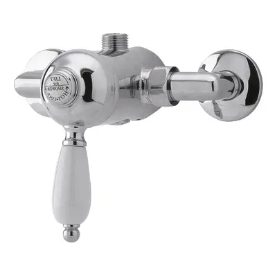 Traditional Round Concealed Manual Shower Valve (1 Outlet) - Chrome