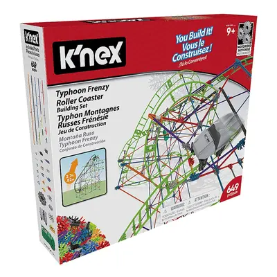 K'nex Typhoon Frenzy Roller Coaster Building Set