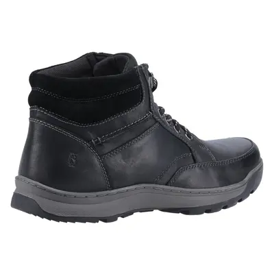 (Black, (Adults')) Hush Puppies Grover Nubuck Men's Black Boots