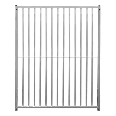 Dog Run Panels Galvanised Steel Pen 8cm Bar Spacing 1.84m x 1.5m