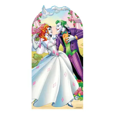 Harley Quinn and The Joker Wedding Style Official Lifesize Stand In Cardboard Cutout / Standee