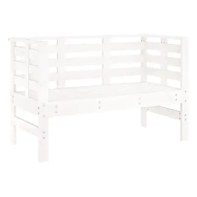 (white pine) vidaXL Garden Bench Loveseat Outdoor Bench Seat Patio Bench Solid Wood Pine