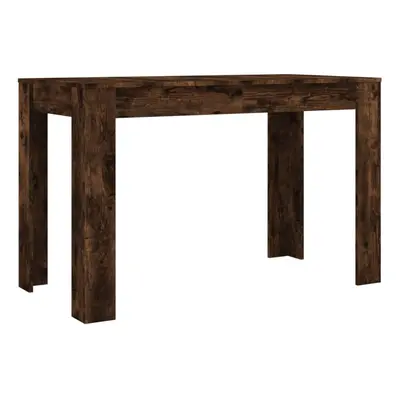 vidaXL Dining Table Kitchen Side Table Dinner Table Smoked Oak Engineered Wood