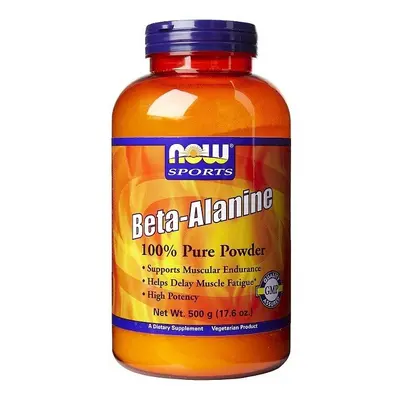 NOW Foods Beta Alanine, 2000mg (Powder) - 500g