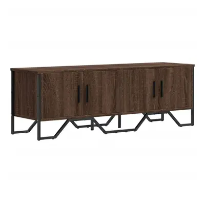 (brown oak) vidaXL TV Cabinet TV Stand TV Unit Media Cabinet Brown Oak Engineered Wood