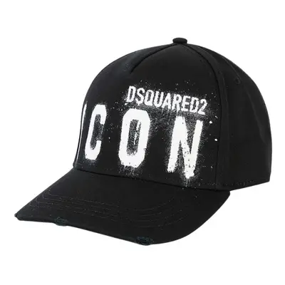 Dsquared2 ICON Spray Paint Black Cap