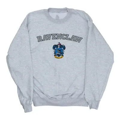 (4XL, Sports Grey) Harry Potter Mens Ravenclaw Crest Sweatshirt