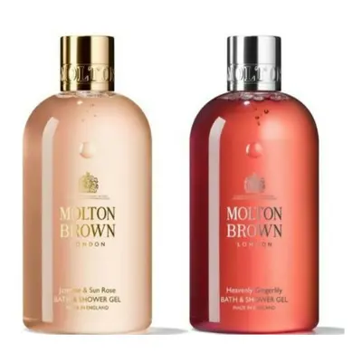 Molton Brown Jasmin Sun Rose & Gingerlily Body Wash Set 300ml