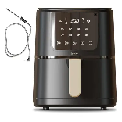 Cello Litre Perfect Temp Compact Air Fryer - Black