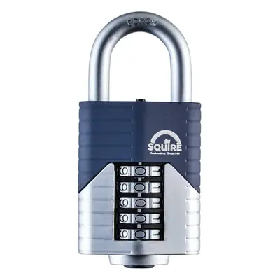 Squire Heavy Duty Padlock (Vulcan Combi 60) - Toughest Open Shackle - Wheel Vulcan Padlock - Ste