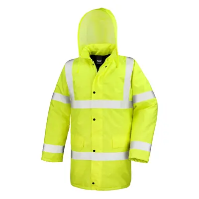 SAFE-GUARD by Result Mens Motorway Hi-Vis Jacket