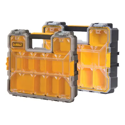 DeWalt Pro Organisers(1 x Deep xShallow)IP53 Water Resistance Pack