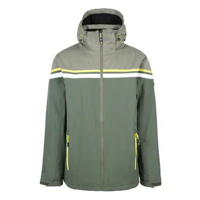 (M, Ivy) Trespass Mens Ski Jacket Padded Zip Off Hood Dexy