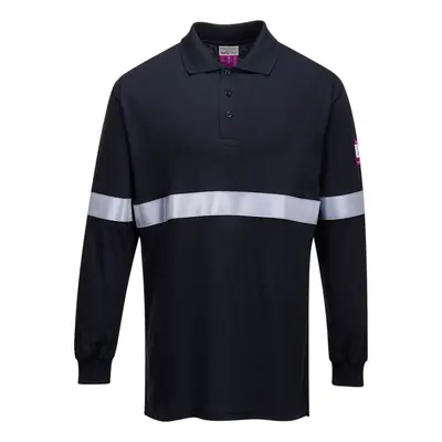 (Navy, 4XL) Portwest Modaflame Iona Polo Shirt