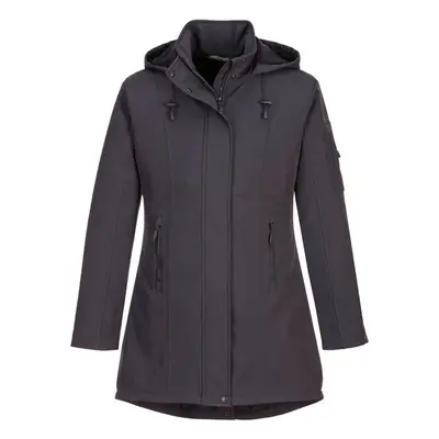 (Charcoal, S) Portwest Ladies Carla Softshell Jacket 3L