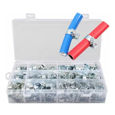 135Pcs Hose Clamps Clips For Silicone Turbo Pipe Hose Coupler Fastener Pipe Clip Assortment Kit